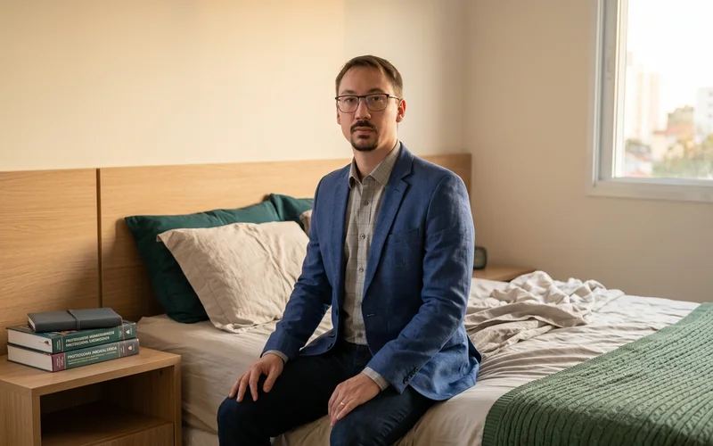 Quarto ao amanhecer, contexto da alteração do sono REM